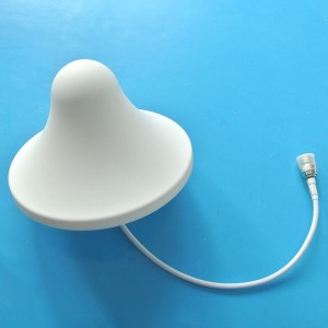 AMEISON 698-2700MHz Omnidirectional Ceiling Dome Antenna with 3dbi N female connector for indoor ceiling mount